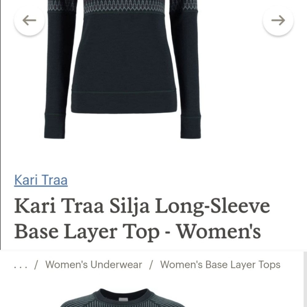 Kari Traa Silja Long-Sleeve Base Layer Top